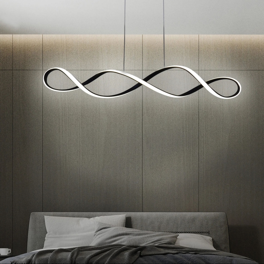 LED pendel INFINITO LED/34W/230V sort