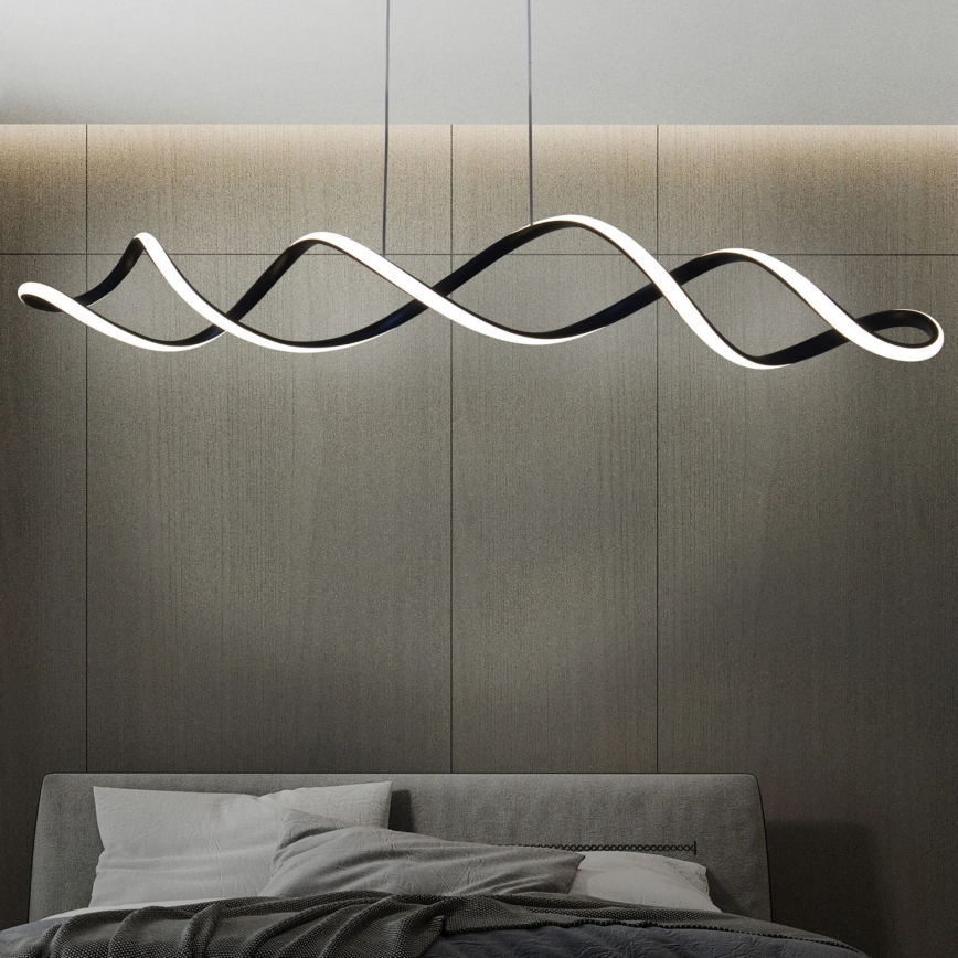 LED pendel INFINITO LED/43W/230V sort