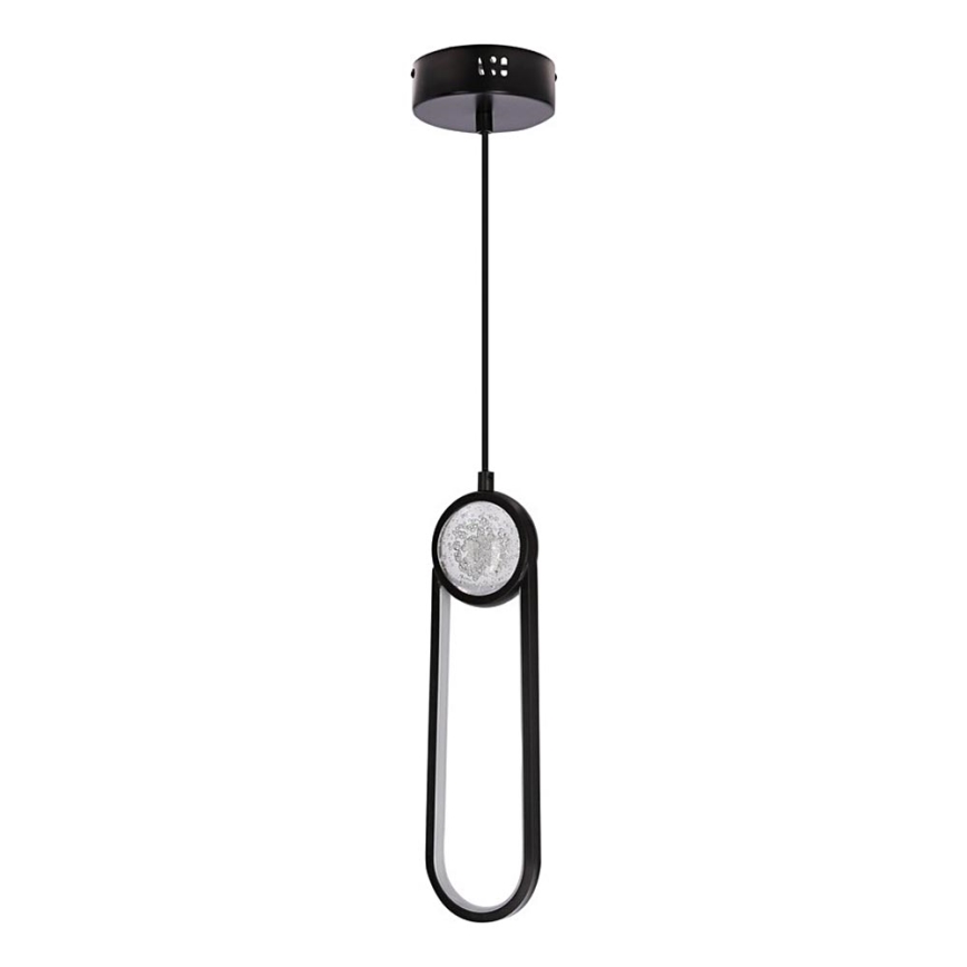 LED pendel LACRIMA LED/15W/230V 3000K sort