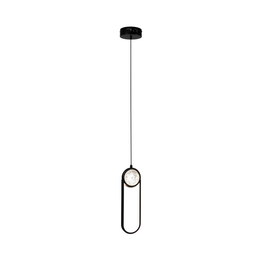 LED pendel LACRIMA LED/15W/230V 3000K sort