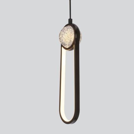 LED pendel LACRIMA LED/15W/230V 3000K sort
