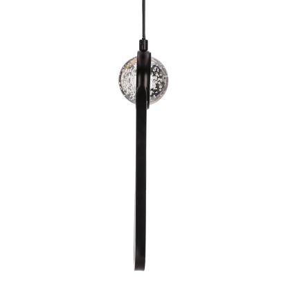 LED pendel LACRIMA LED/15W/230V 3000K sort