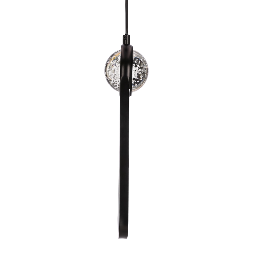 LED pendel LACRIMA LED/15W/230V 3000K sort