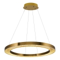 LED Pendel lampe JESI LED/90W/230V 3000K diameter 100 cm bronze
