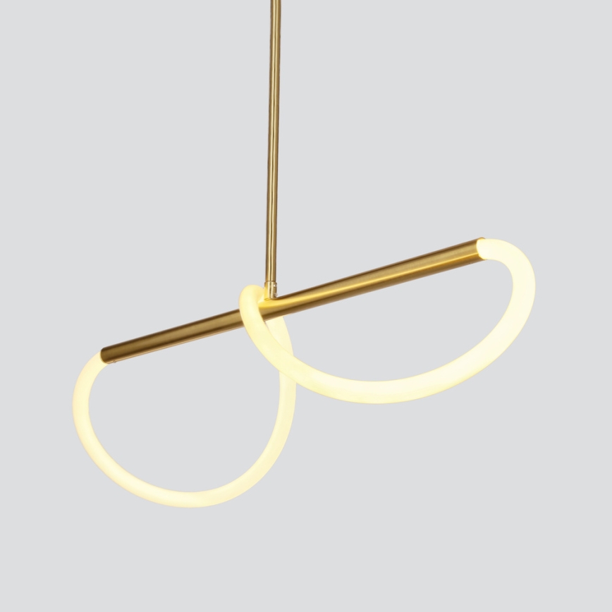 LED Pendel lampe SUPREME LED/18W/230V 80 cm guld