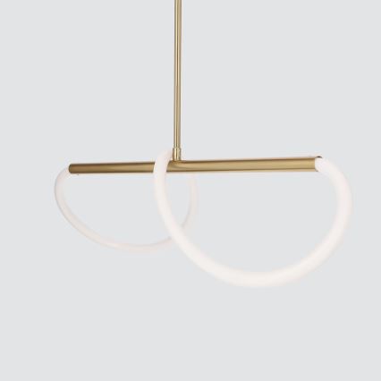 LED Pendel lampe SUPREME LED/18W/230V 80 cm guld