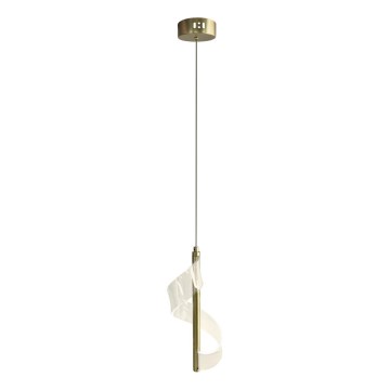 LED pendel LARGO LED/10W/230V guldfarvet
