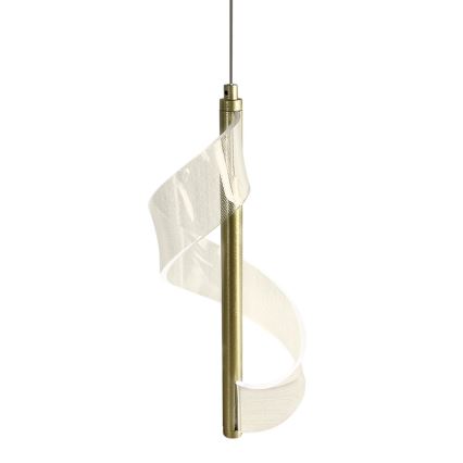 LED pendel LARGO LED/10W/230V guldfarvet