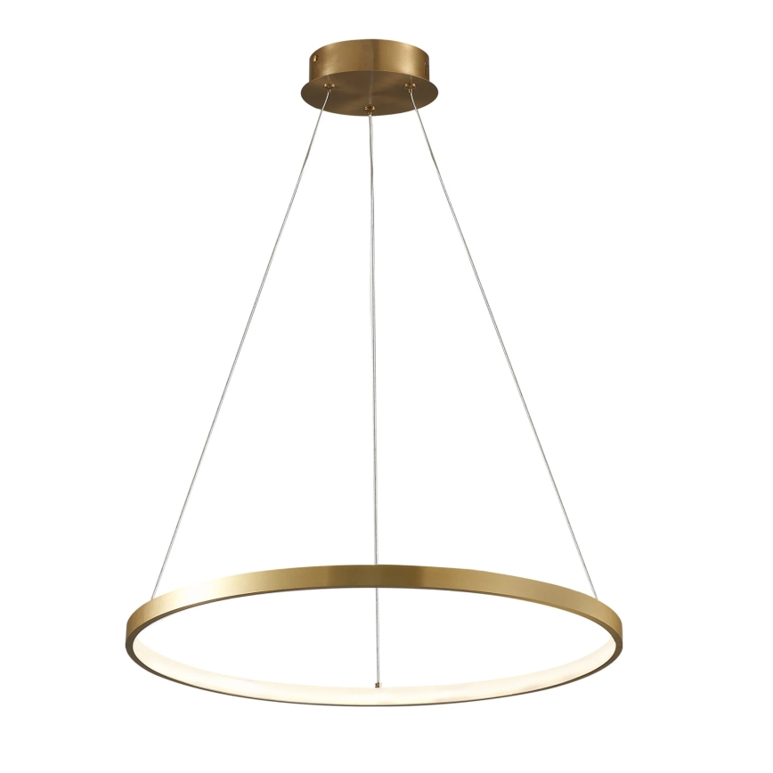 LED pendel LEA LED/20W/230V 4000K diameter 50 cm guldfarvet