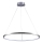 LED pendel LEA LED/20W/230V 4000K diameter 50 cm mat krom
