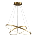LED pendel LEA LED/35W/230V 4000K diameter 60 cm guldfarvet