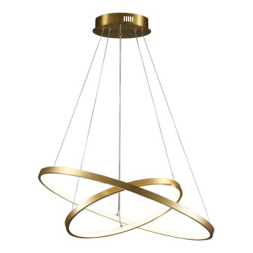 LED pendel LEA LED/35W/230V 4000K diameter 60 cm guldfarvet