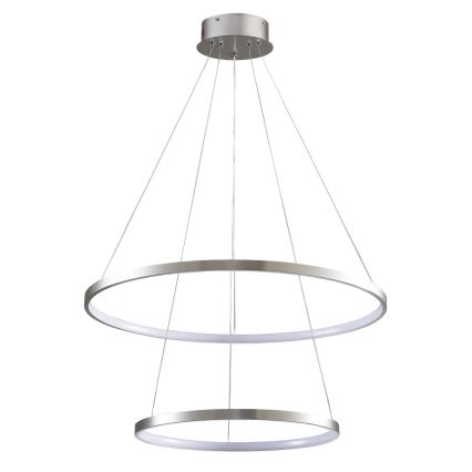 LED pendel LEA LED/35W/230V 4000K diameter 60 cm mat krom