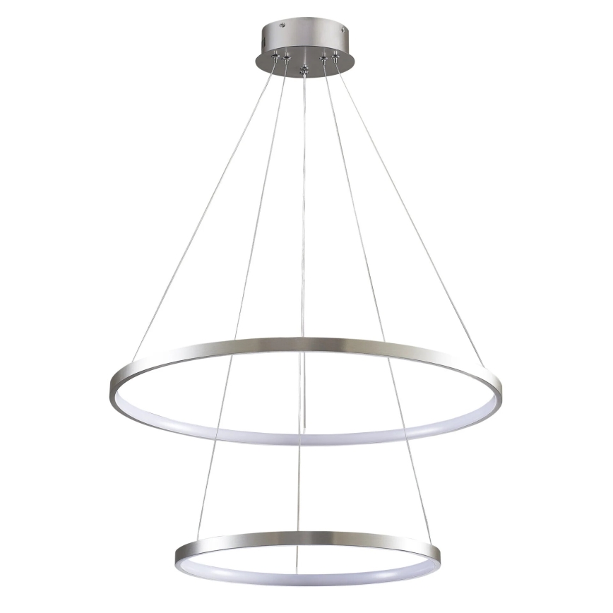 LED pendel LEA LED/35W/230V 4000K diameter 60 cm mat krom