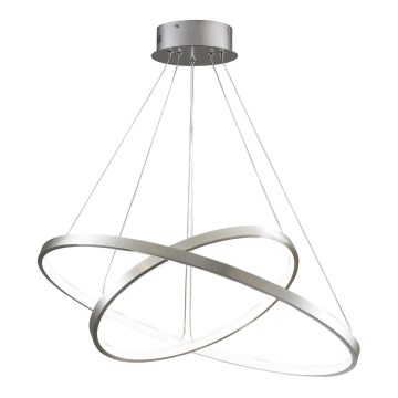 LED pendel LEA LED/35W/230V 4000K diameter 60 cm mat krom