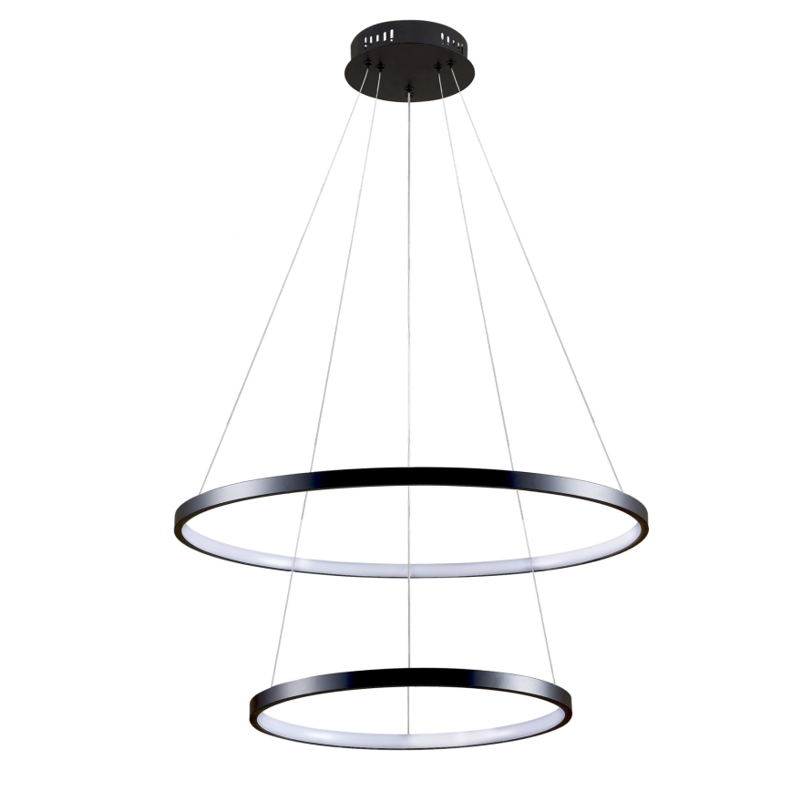 LED pendel LEA LED/35W/230V 4000K diameter 60 cm sort