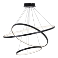 LED pendel LEA LED/60W/230V 4000K diameter 80 cm sort