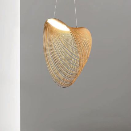 LED pendel LED/10W/230V 3000K beige