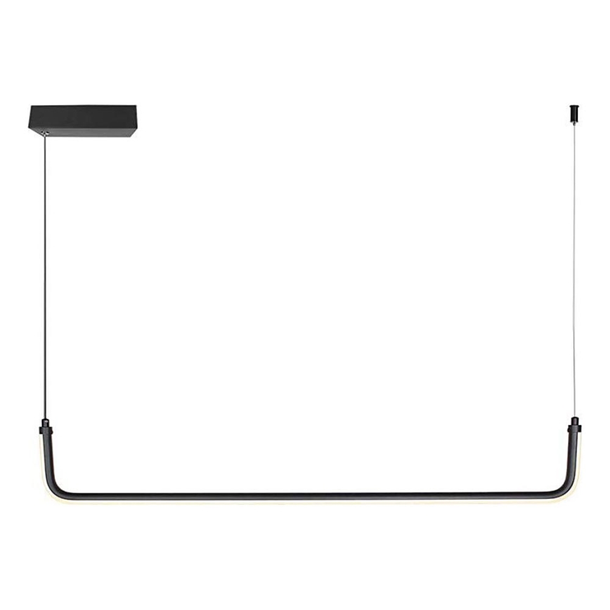 LED pendel LED/12W/230V 4000K 90 cm sort
