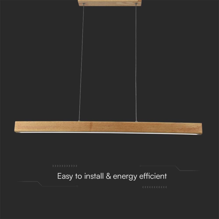 LED pendel LED/12W/230V 4000K brun