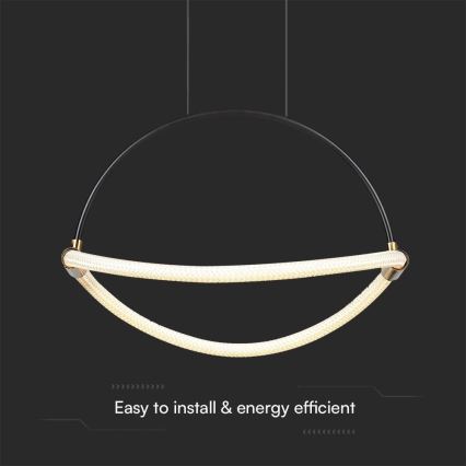 LED pendel LED/12W/230V 4000K diameter 40 cm