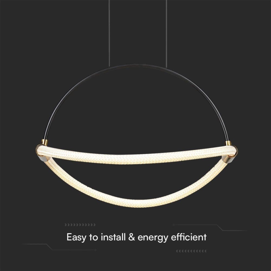 LED pendel LED/12W/230V 4000K diameter 40 cm