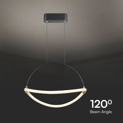 LED pendel LED/12W/230V 4000K diameter 40 cm