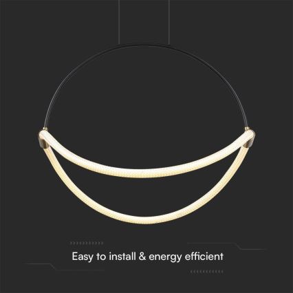 LED pendel LED/16W/230V 3000K diameter 50 cm