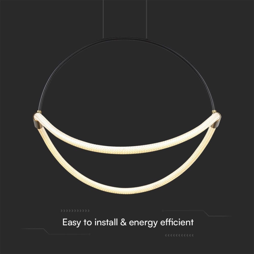 LED pendel LED/16W/230V 3000K diameter 50 cm