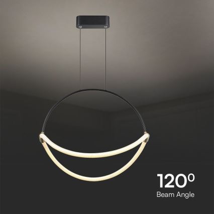 LED pendel LED/16W/230V 3000K diameter 50 cm