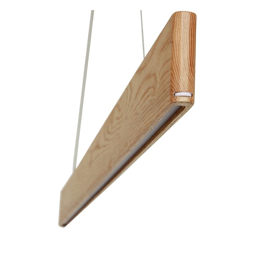 LED pendel LED/22W/230V 4000K 120 cm aske/massivt træ