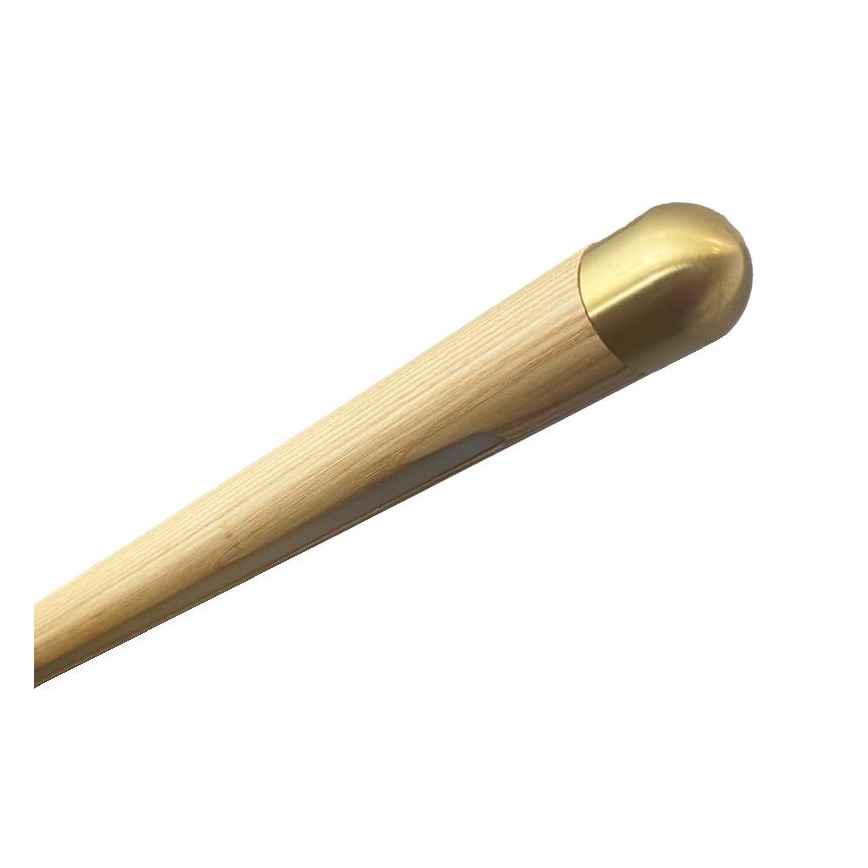 LED pendel LED/22W/230V 4000K 120 cm aske/massivt træ