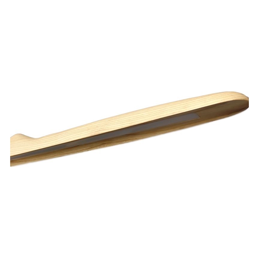 LED pendel LED/22W/230V 4000K 120 cm aske/massivt træ
