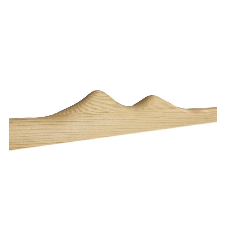LED pendel LED/22W/230V 4000K 120 cm aske/massivt træ