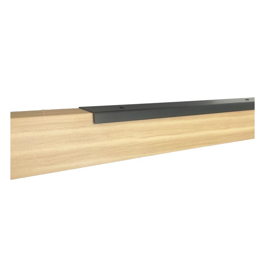 LED pendel LED/22W/230V 4000K 120 cm fyrretræ/massivt træ