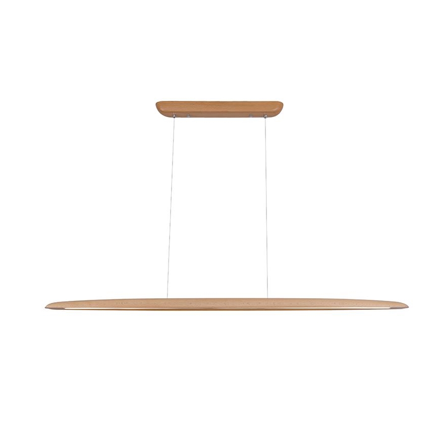 LED pendel LED/22W/230V 4000K 130 cm bøg/massivt træ