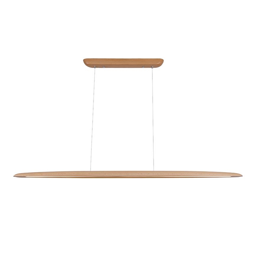 LED pendel LED/26W/230V 4000K 150 cm bøg/massivt træ