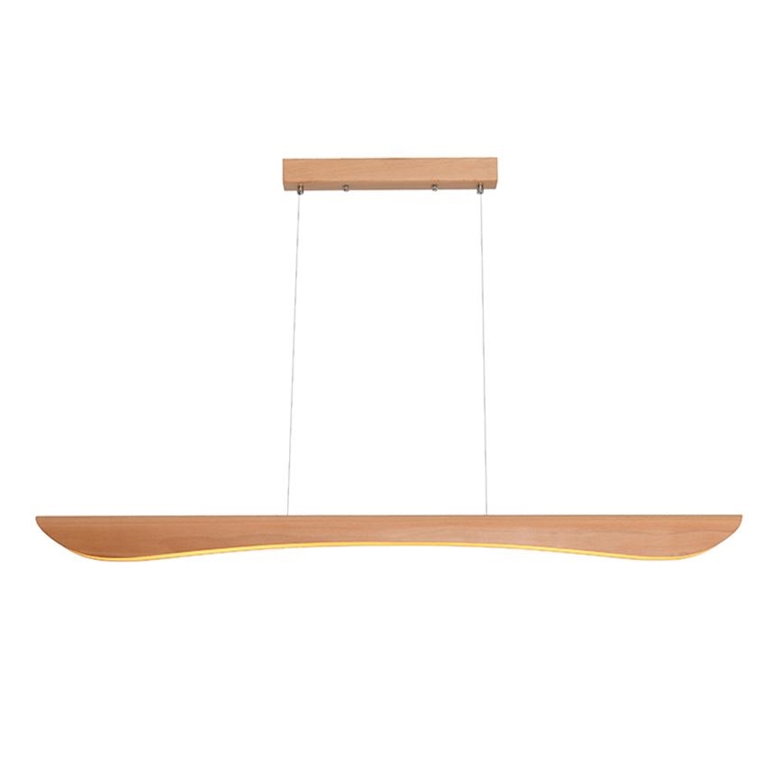 LED pendel LED/26W/230V 4000K 150 cm bøg/massivt træ