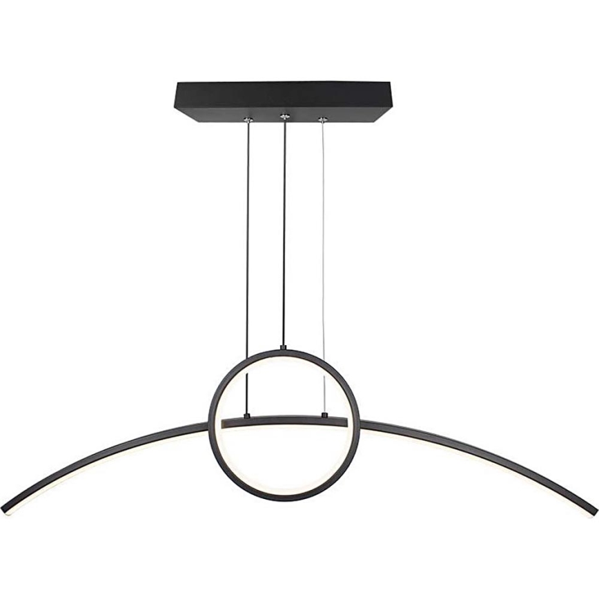 LED pendel LED/30W/230V 4000K 88 cm sort