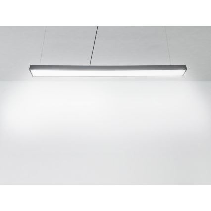 LED pendel LED/32W/230V 4000K diameter 120 cm sort