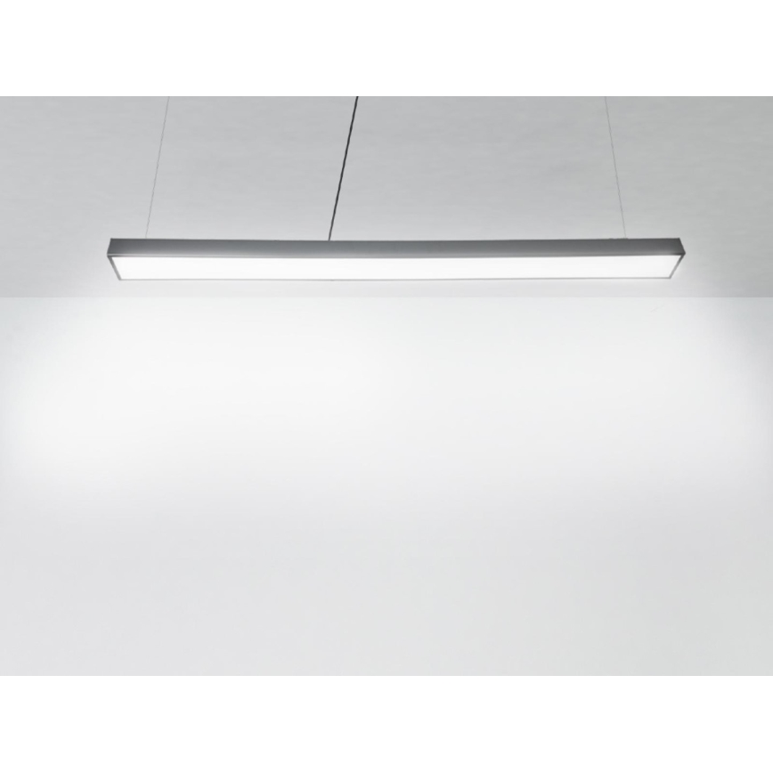 LED pendel LED/32W/230V 4000K diameter 120 cm sort