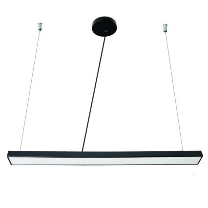 LED pendel LED/32W/230V 4000K diameter 120 cm sort