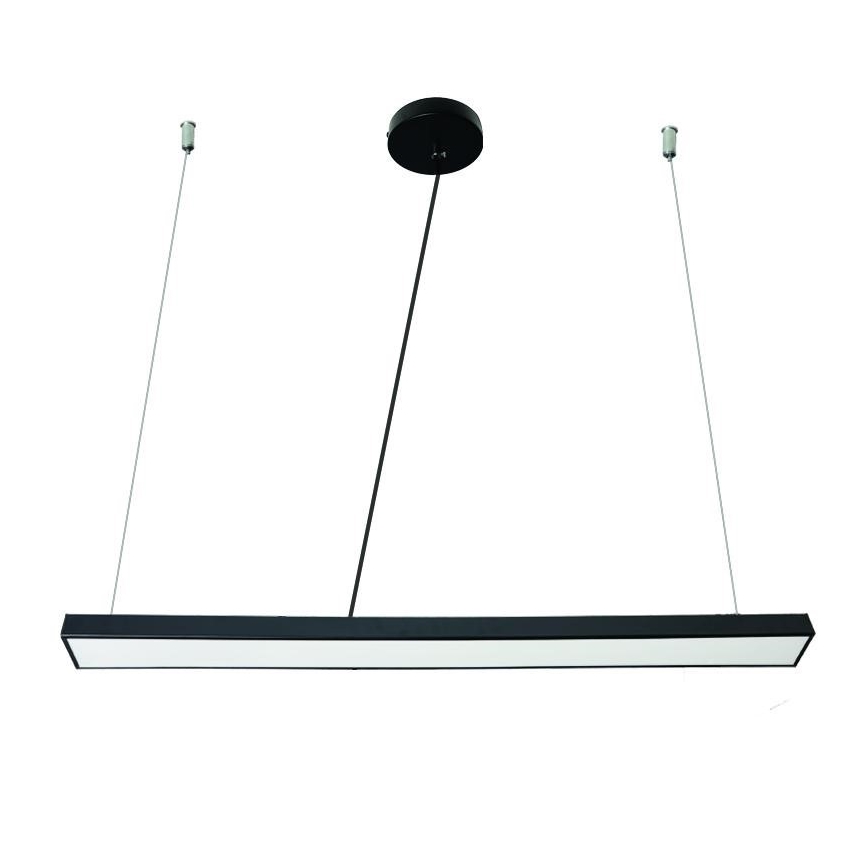 LED pendel LED/32W/230V 4000K diameter 120 cm sort