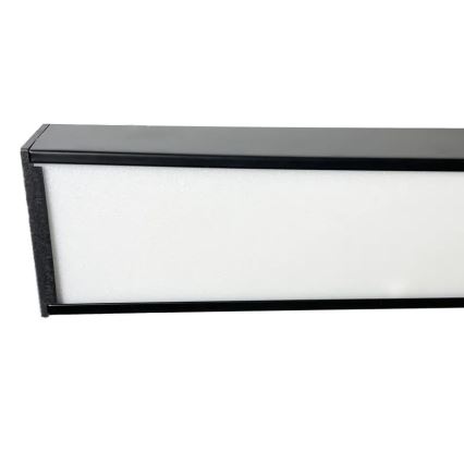 LED pendel LED/32W/230V 4000K diameter 120 cm sort
