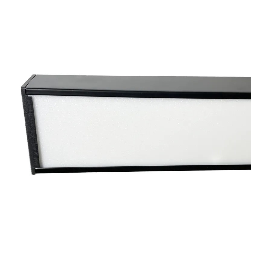 LED pendel LED/32W/230V 4000K diameter 120 cm sort