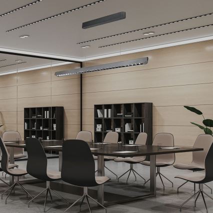 LED pendel LED/36W/230V 3000/4000/6400K antracit