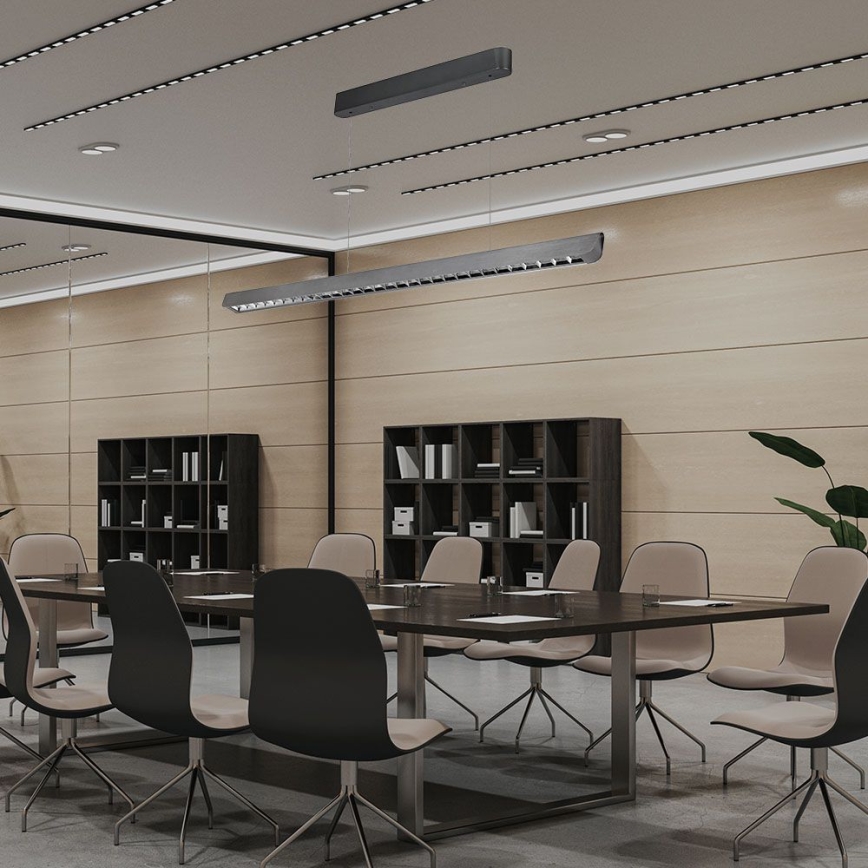 LED pendel LED/36W/230V 3000/4000/6400K antracit