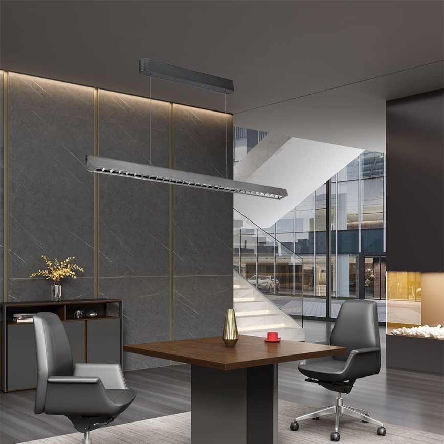 LED pendel LED/36W/230V 3000/4000/6400K antracit