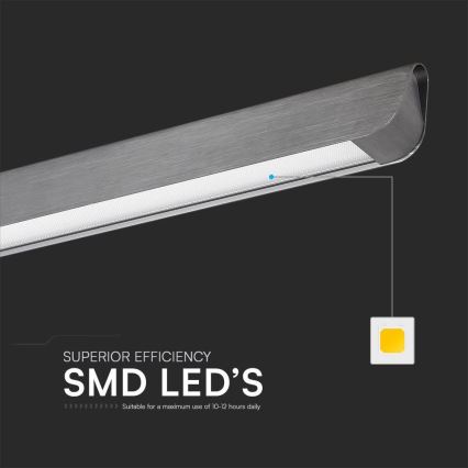 LED pendel LED/36W/230V 3000/4000/6400K antracit