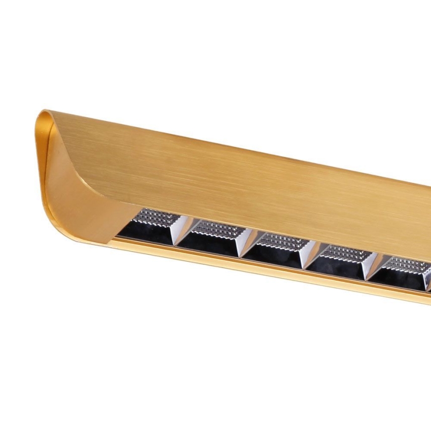 LED pendel LED/36W/230V 3000/4000/6400K guldfarvet